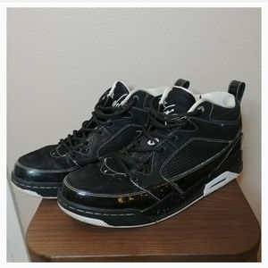 jordan flight 9 black and white